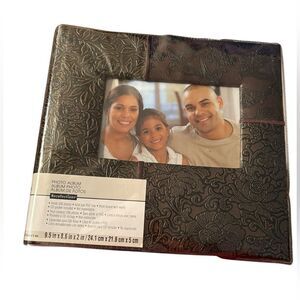 Classic Brown Floral Photo Album